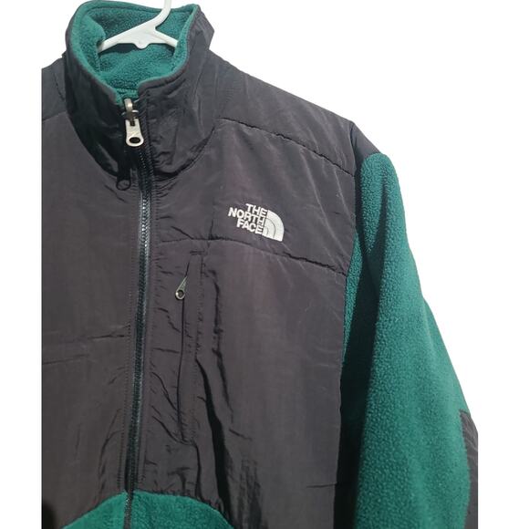 The North Face Men's Denali Jacket Green Vintage Size Small - Picture 3 of 6